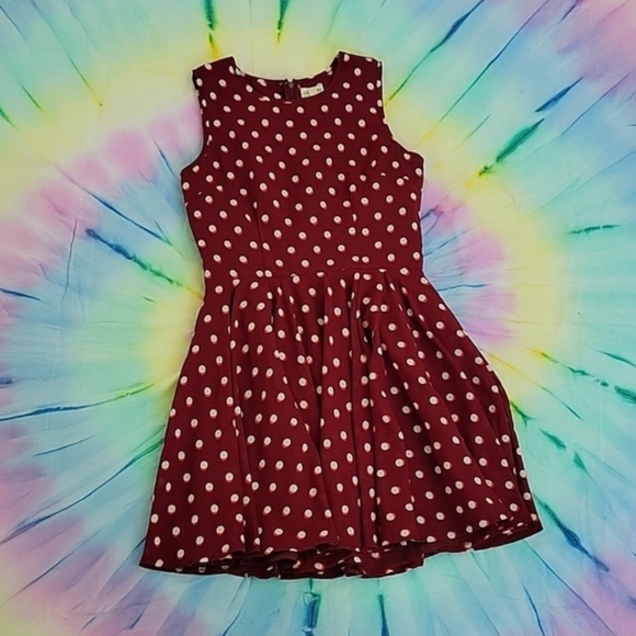 Maison Jules polka dot dress ASO Kara Danvers Supergirl - Picture 2 of 3